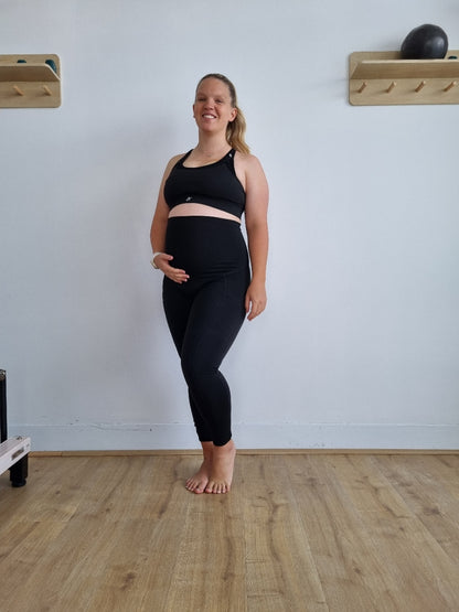 Midnight Black Maternity Leggings