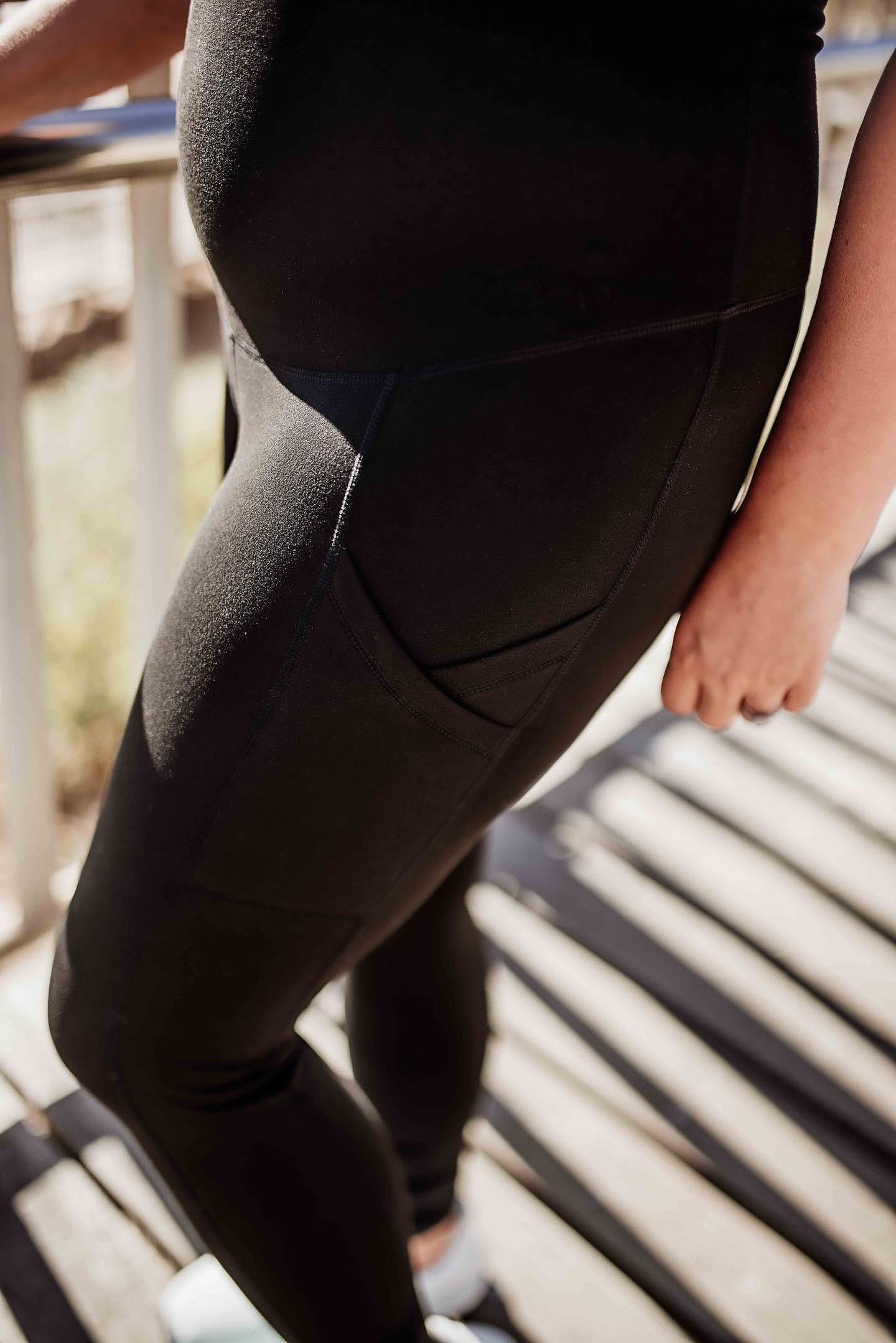 Midnight Black Maternity Leggings